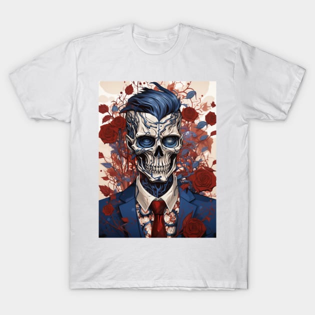 Skull T-Shirt by Yurii